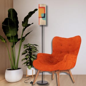 MCM Atomic Floor Lamp 1950s Style Retro Lamp for Living Room Office Bedroom Mid Century Modern Design Floor Lamp Vintage Unique Design Lamp