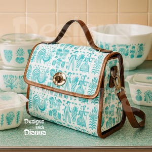 Pyrex Butterprint Gift, Antique Collector Gift, Pyrex Gifts, Thrifting Gift, Pyrex Collector, Pyrex Butterprint Handbag, Pyrex Gifts for Mom