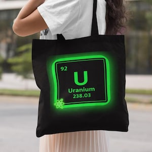 Bolsa de vidrio brillante con uranio. Un excelente regalo para coleccionistas de vidrio Vaseline y aficionados al ahorro.