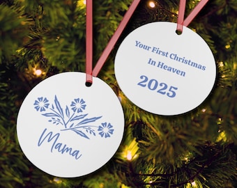 Corningware Blue Personalized Ornament