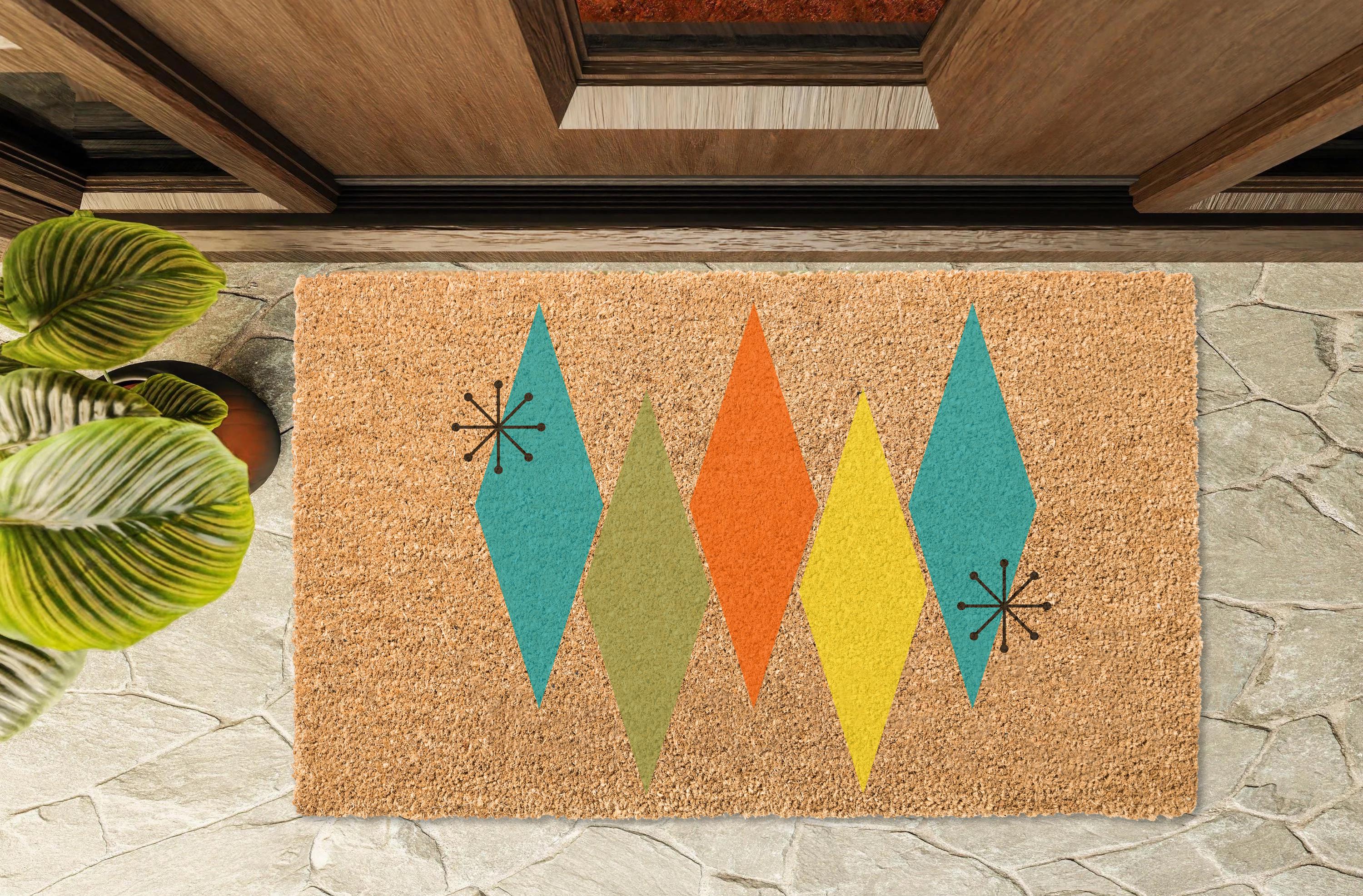 Mid Century Modern Doormat