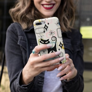 Atomic Cat Phone Case Compatible with iPhone , Atomic Cat Gift, Atomic Cat Phone Case Compatible with iPhone  11 12 13 14 15