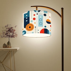 MCM Atomic Floor Lamp 1950s Style Retro Lamp for Living Room Office Bedroom Mid Century Modern Design Floor Lamp Vintage Unique Design Lamp