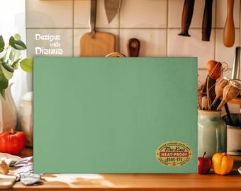 Fire King Jadeite Cutting Board Vintage Style Anchor Hocking Decor Mid Century Kitchen Gift for Collector or Retro Home Display Housewarming