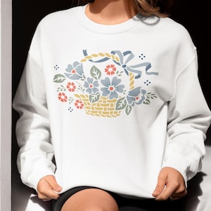 Corningware Blue Country Cornflower Sweatshirt Vintage Kitchen Nostalgia Gift Retro Fashion Statement For Collectors Nostalgic Pyrex Gift