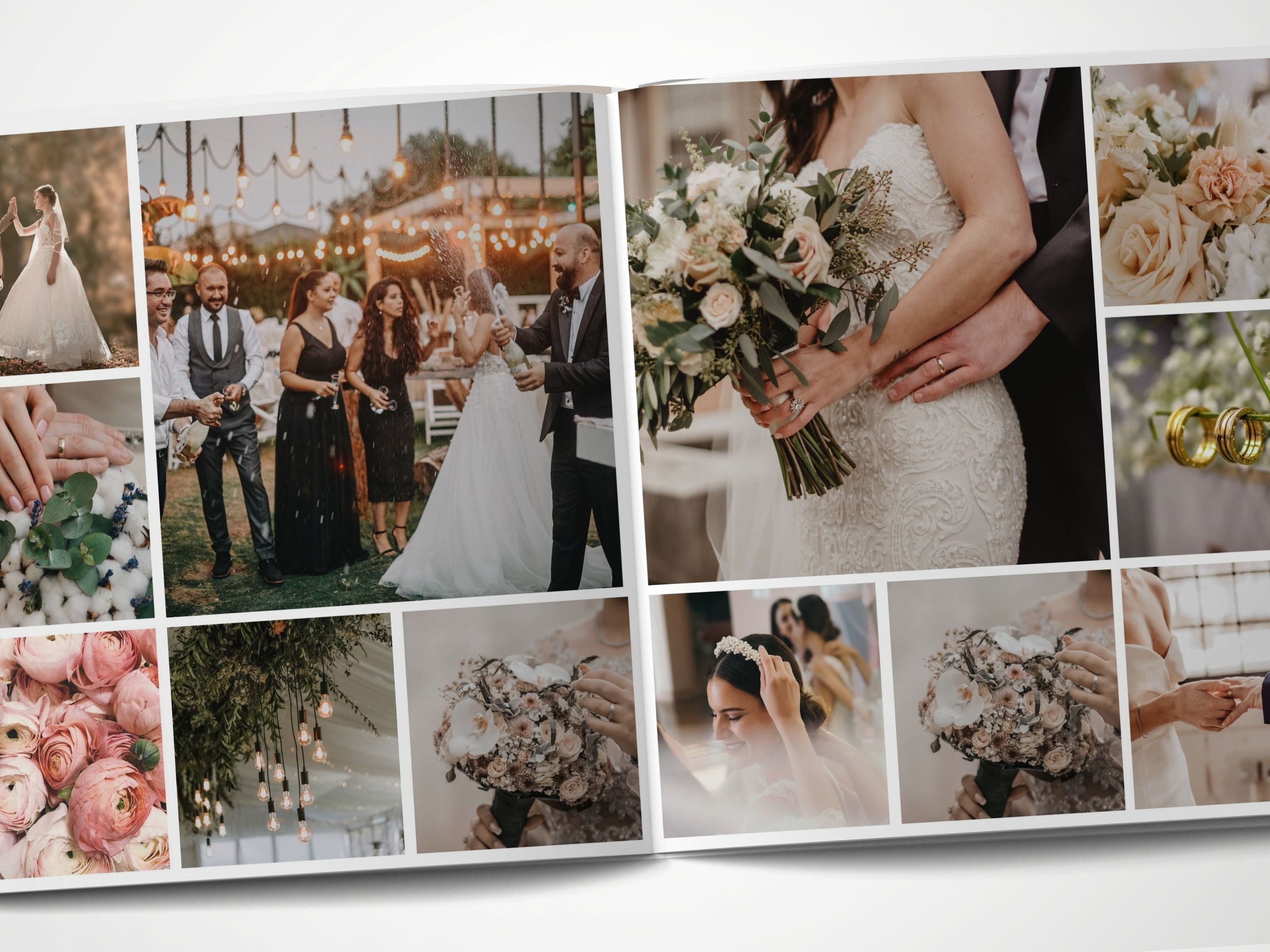 Wedding Photo Book Canva Editable Template Customizable Wedding or  Anniversary Photo Album Ebook Template 20 Pages 