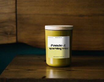 Customizable candle label Canva templates | colourful candle label design & branding | Editable printable candle labels | candle care label