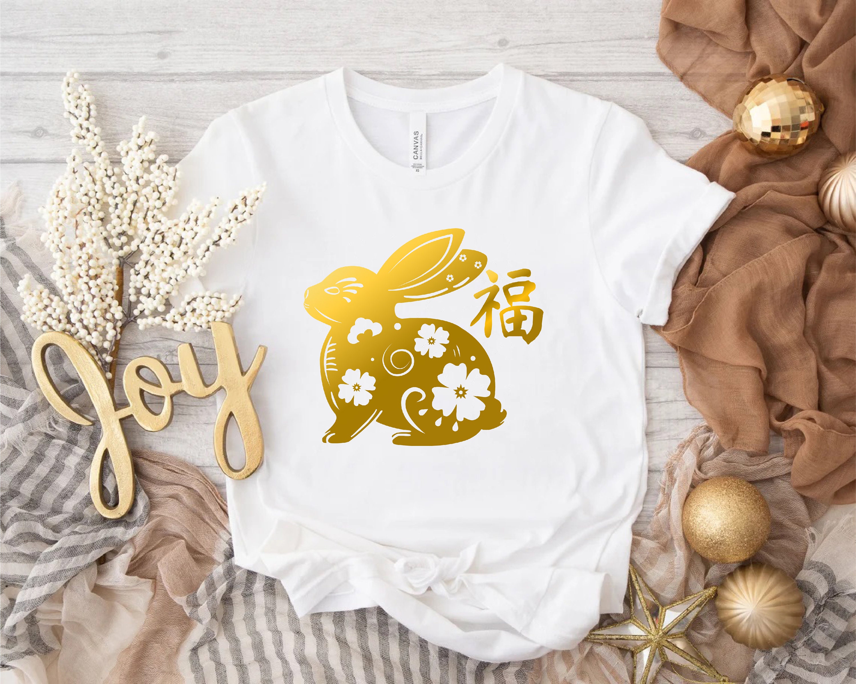 2023 Year Of The Rabbit T-shirt,The Year of The Rabbit Chinese Lunar New  Year Shirt sold by YULIIA MEI, SKU 38856586