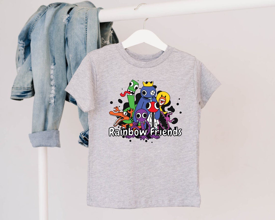 Rainbow Friends for Kids and Adults Birthday T-shirt,family Matching ...