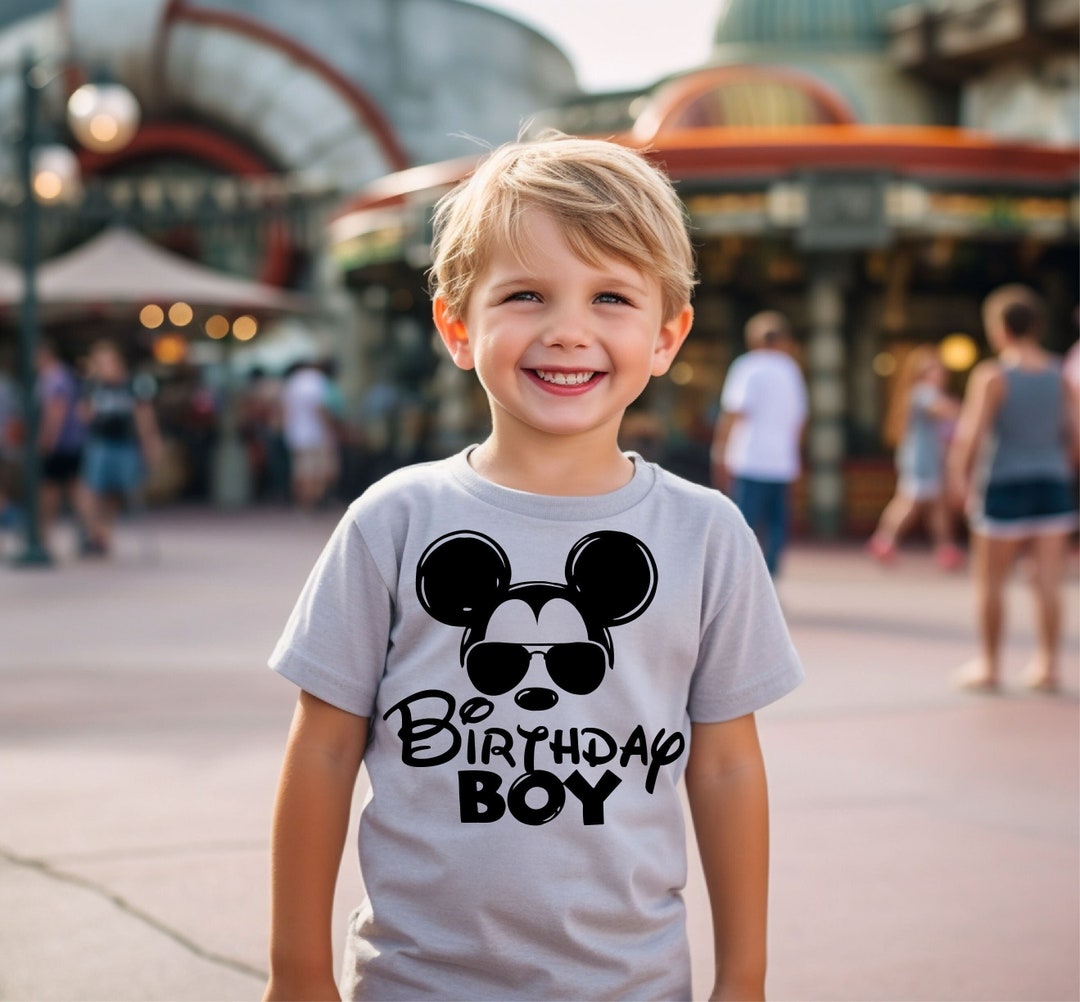Disney Birthday Boy Shirt, Mickey Birthday Shirt, Disney Kids Shirt