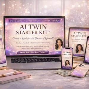 Scared to Show Your Face? Build Your Own AI Twin for Easy Online Income.
