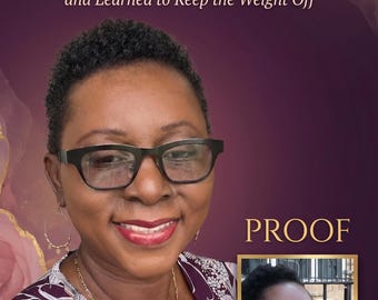 Weight Loss Journey eBook, Bariatric Surgery Story, 85 Pound Loss, Wellness Motivation (PDF Download)