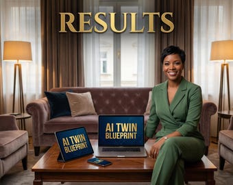 AI Twin Blueprint Guide | Faceless Income, Beginner Digital Product (PDF)