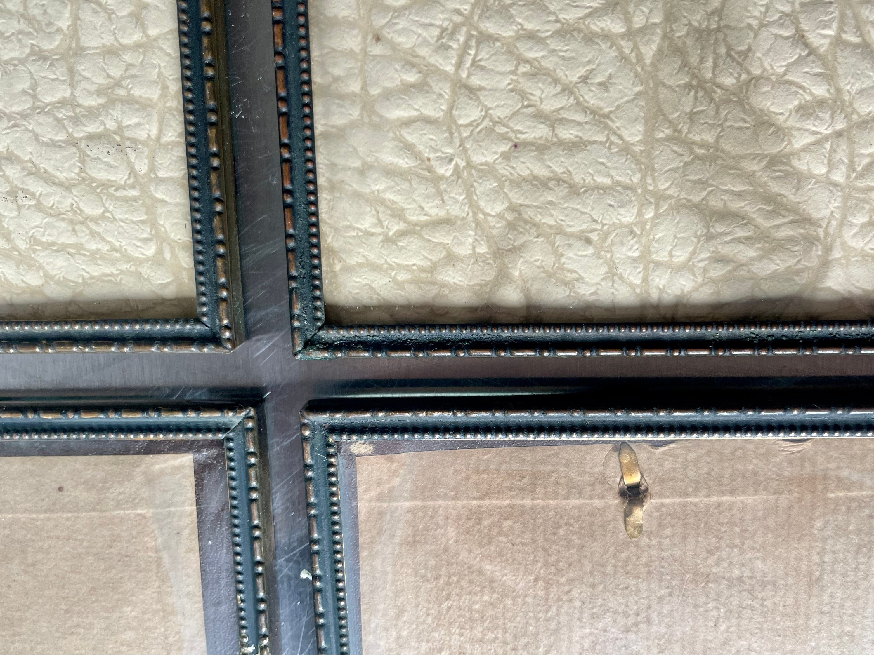 6 Antique Metal Frames Measurements of Each 15 Cm X 11 Cm Etsy