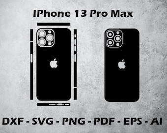 IPhone 17 Pro Max Skin Vector Template Skin Layout Die Cut Cut File for ...