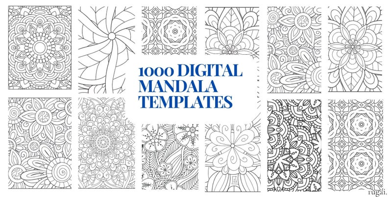 1000 canva coloring pages adult coloring digital coloring etsy uk
