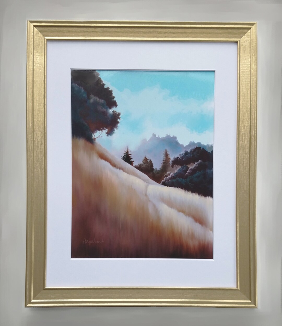 Woodacre Marin County Print of Original Painting Etsy