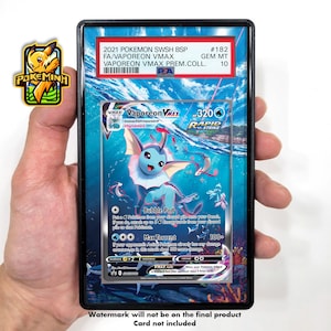 Vitrine graduée personnalisée Pokemon Art alternatif pour Vaporeon VMAX