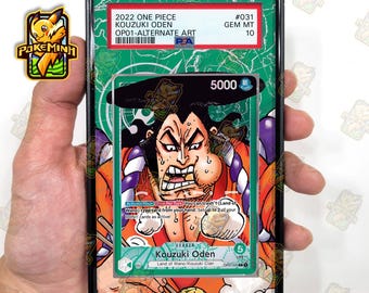 Kouzuki Oden OP01-031 Leader Alternate Art Custom One Piece Graded