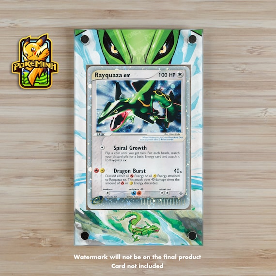 Rayquaza Vision Custom Pokemon Display Case - Etsy