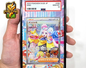 Iono (ナンジャモ) Special Art Rare (SAR) Custom Pokemon