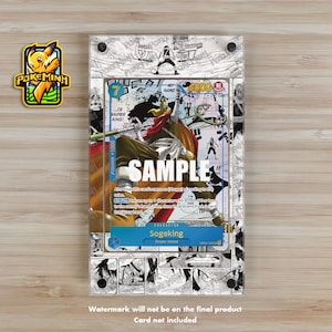 Sogeking Manga Display Case