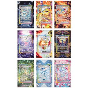 Vetrine personalizzate Eeveelutions EX SAR/SIR