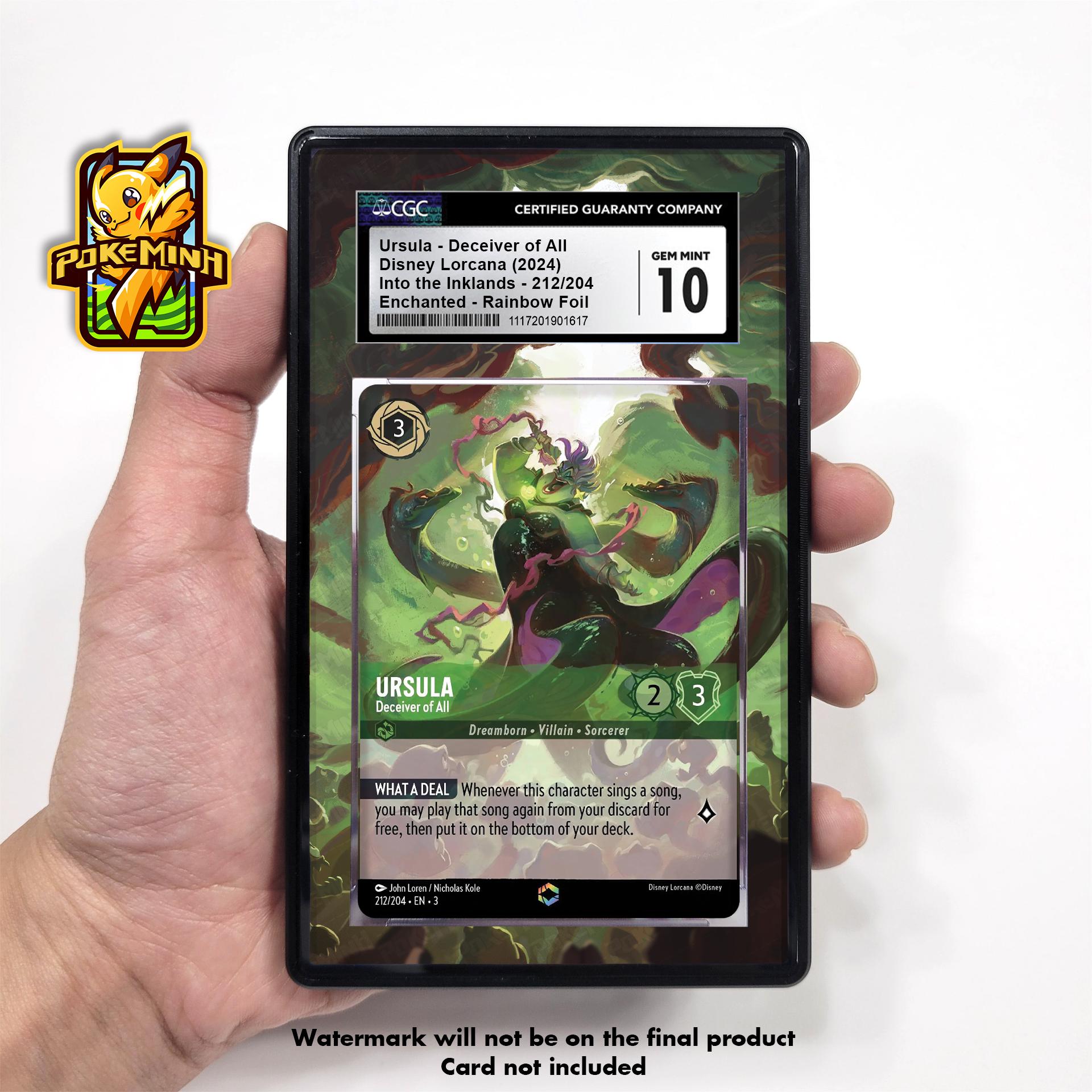 ディズニー ロルカナ Ursula - Deceiver of All 003-212 Ursula - Deceiver of All Lorcana Card | Disney Lorcana