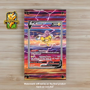 Présentoir pour cartes Pokémon personnalisé Raikou V