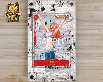 Nami OP01-16 Manga Custom One Piece Display Case