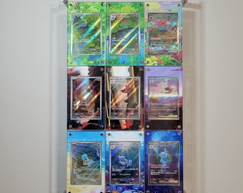 Pokemon Set 151 9 Starters Custom Display Cases (Limited Edition Set) Limit 2 per Customer