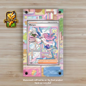 Miriam Special Art Rare (SAR) Custom Pokemon Vitrine