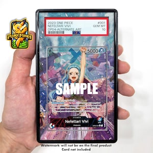 Nefeltari Vivi Alternate Art Custom One Piece Graded Vitrine