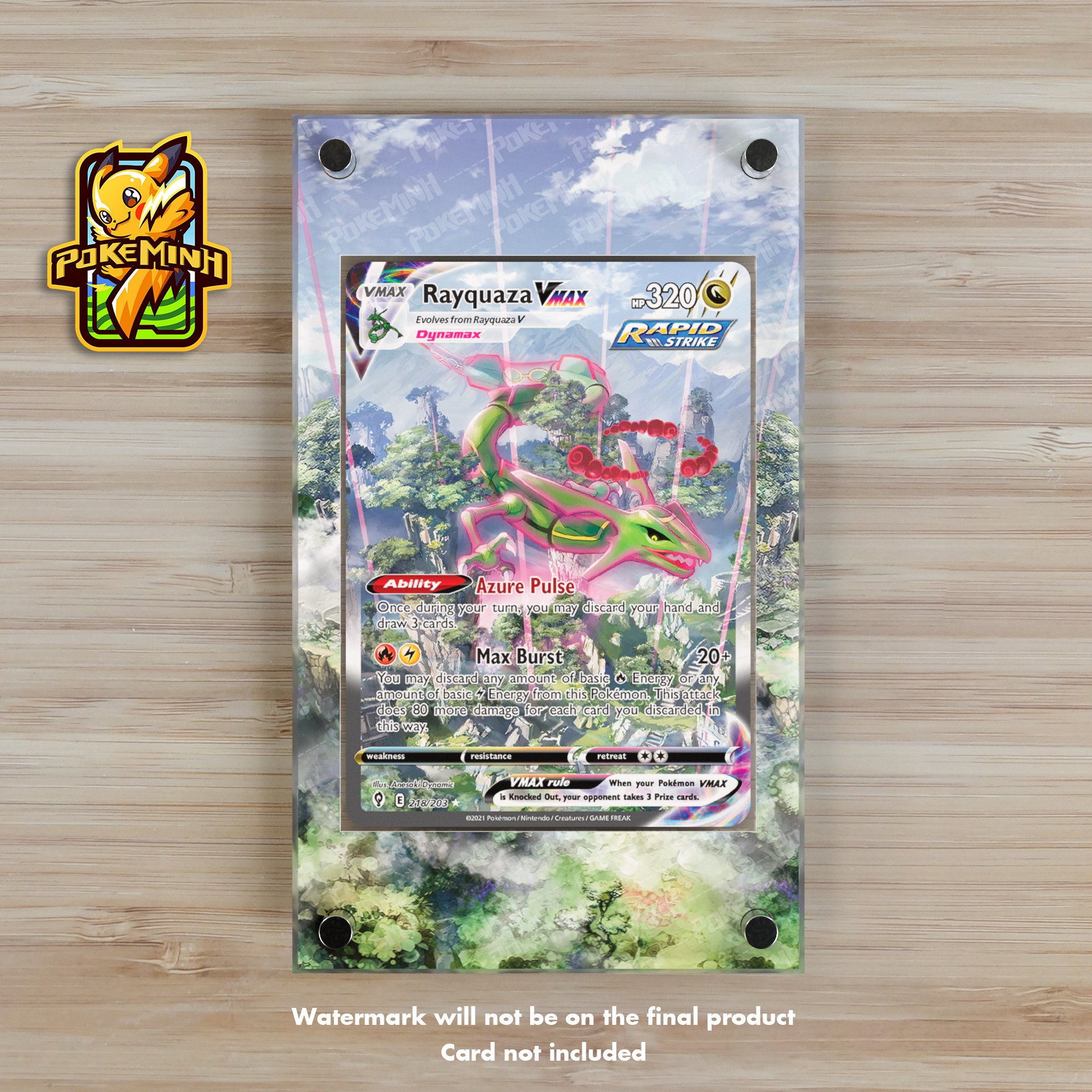 Solar Rayquaza GX - Fan-Made Custom Trading Card Pokemon