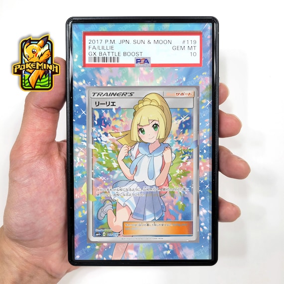 Lillie’s Resolve SAR Trainer Card Lillie's Resolve SAR 091/063 SR 086/063 Set Mega Brave M1L