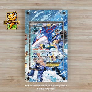 Vitrine Pokémon personnalisée Kyogre EX