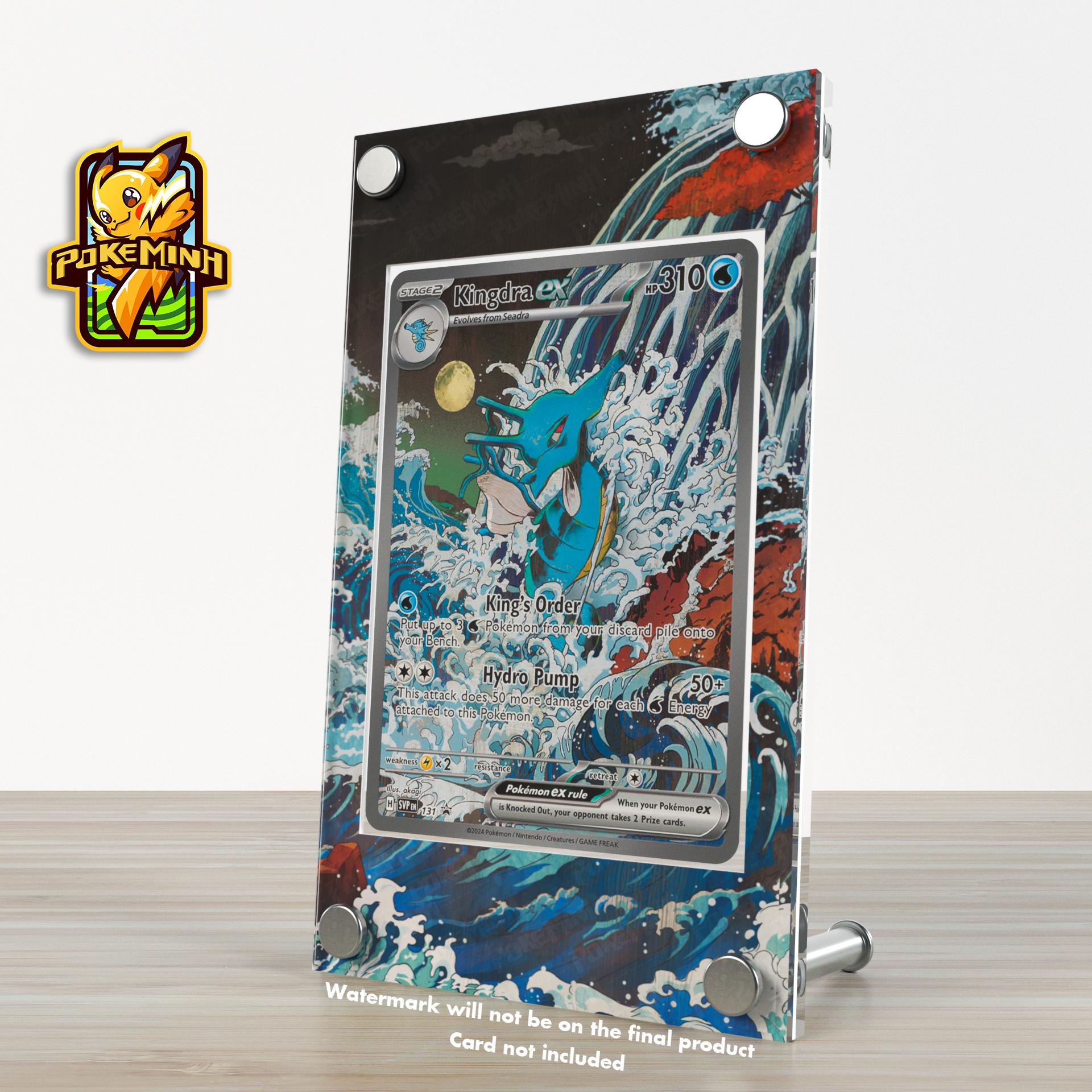 Kingdra EX SAR Promo Custom Pokemon Card Display Case - Etsy