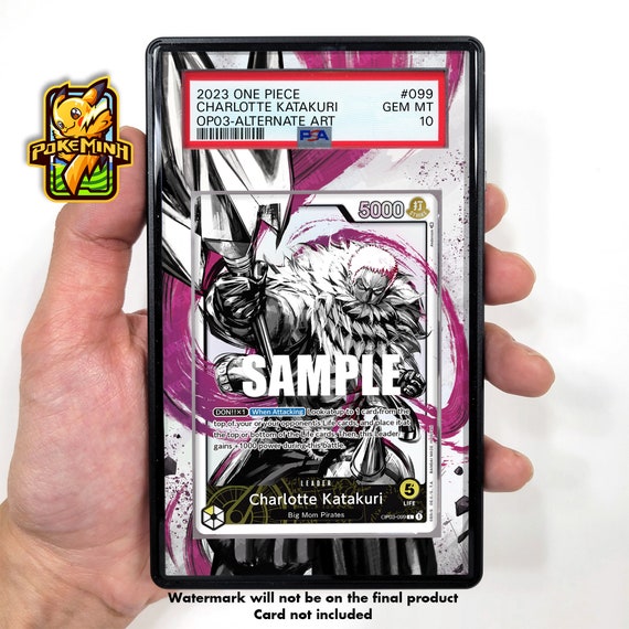 Charlotte Katakuri Leader Alternate Art Custom One Piece Graded Display  Case - Etsy
