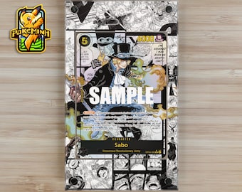 Vitrina personalizada de One Piece de Sabo Manga