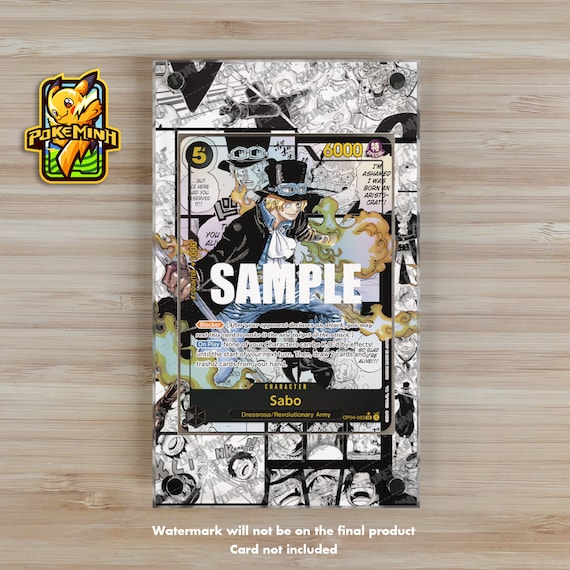 Sabo Manga Custom One Piece Display Case - Etsy