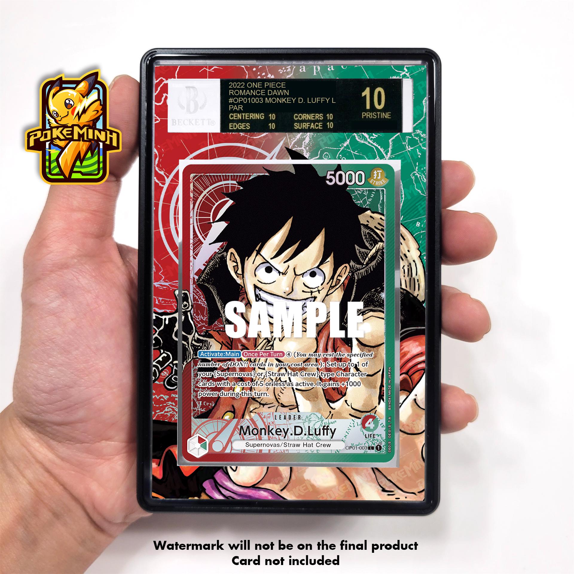 シングルカード ONE PIECE - MONKEY D.LUFFY  OP01-ALTERNATE ART Monkey D. Luffy (Alt Art) OP01-024 SR ONE PIECE Card The