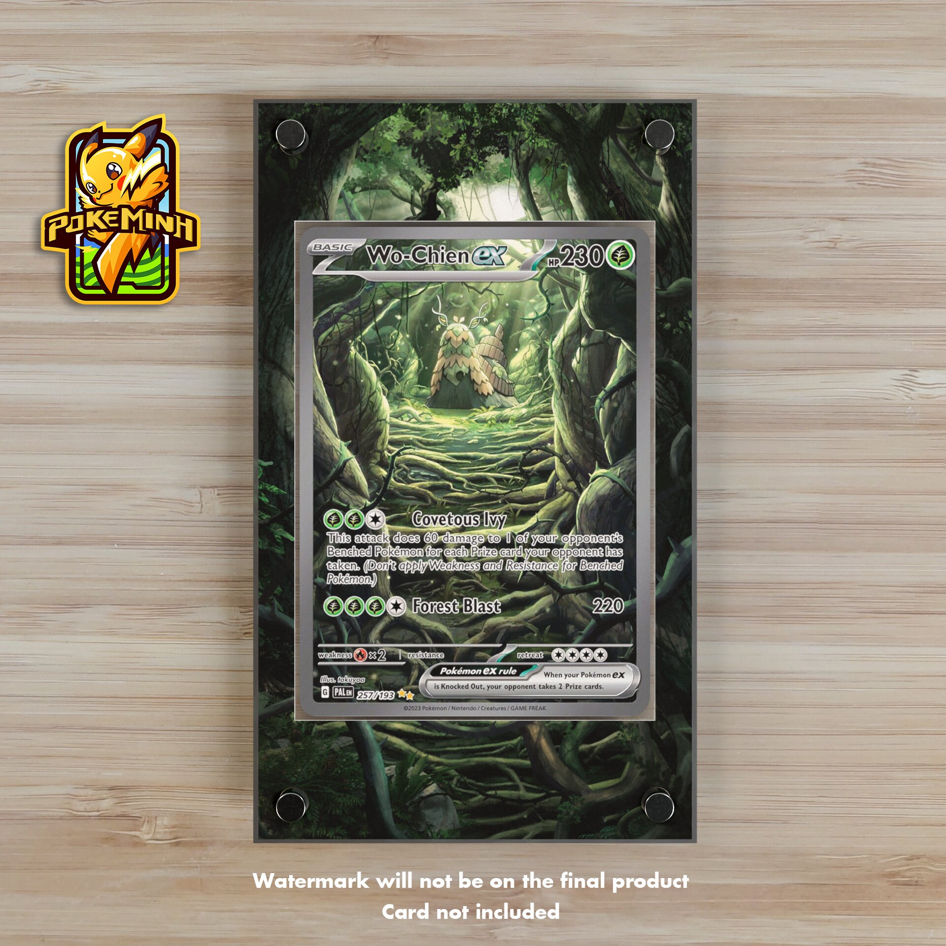 wo chien pokemon card 027/193 Wo-Chien Ex