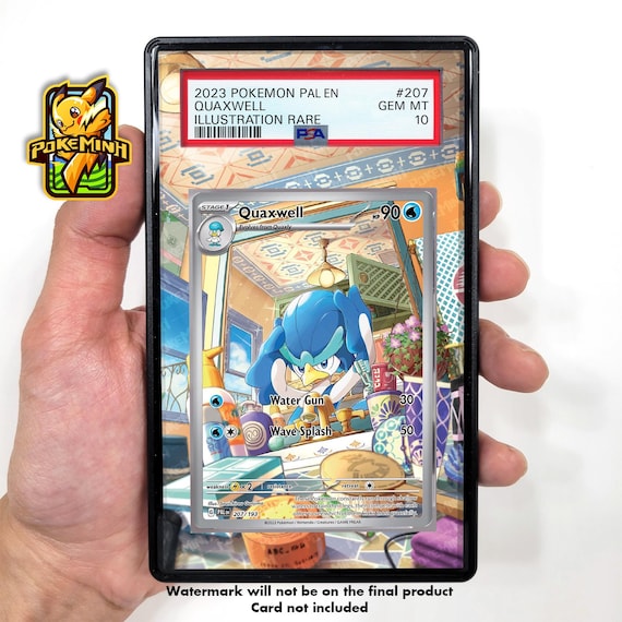 Quaxwell AR Custom Pokemon Graded Display Case - Etsy Quaxwell AR Custom Pokemon Graded Display Case - Etsy