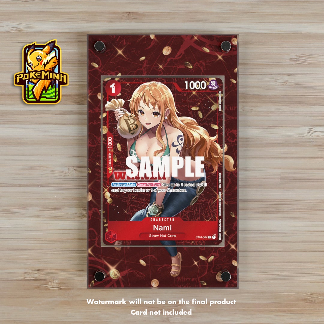 One Piece CCG 2025 Promo Card - Nami P P-102 (McDonald's Japan