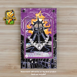 King OP01-091 Leader Alternate Art Custom One Piece Display Case