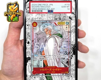 Silvers Rayleigh Manga Custom One Piece Graded Display Case