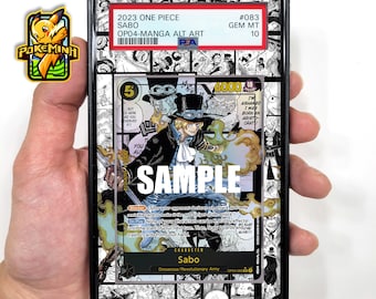 Sabo Manga Custom One Piece Graded Display Case