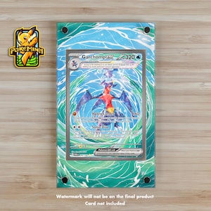 Vitrine Pokémon Garchomp EX SAR personnalisée