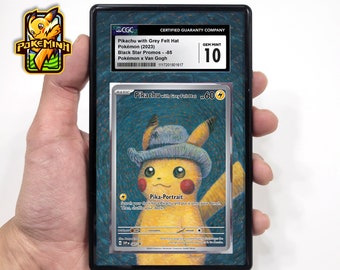 ゴッホ ピカチュウ7ケース ポケモンカードゲーム 海外ポケモンセンター限定 ダブルデッキケース