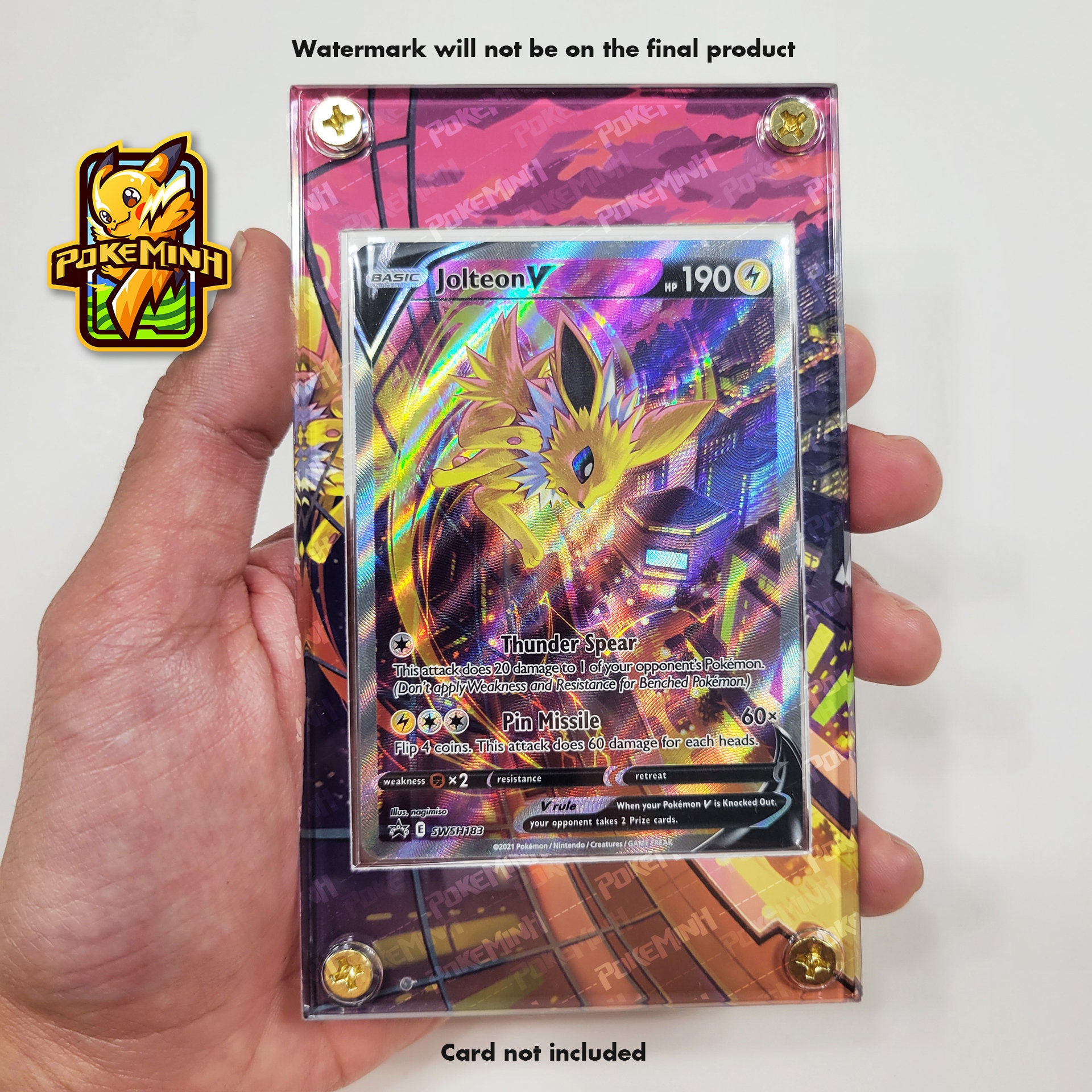 jolteon pokemon card Flareon Vaporeon Eevee - Vivid Voltage - Evoltuion Lot - Rare 4 Card Set sui SV8a Jolteon (135/165) - SV2a Pokemon